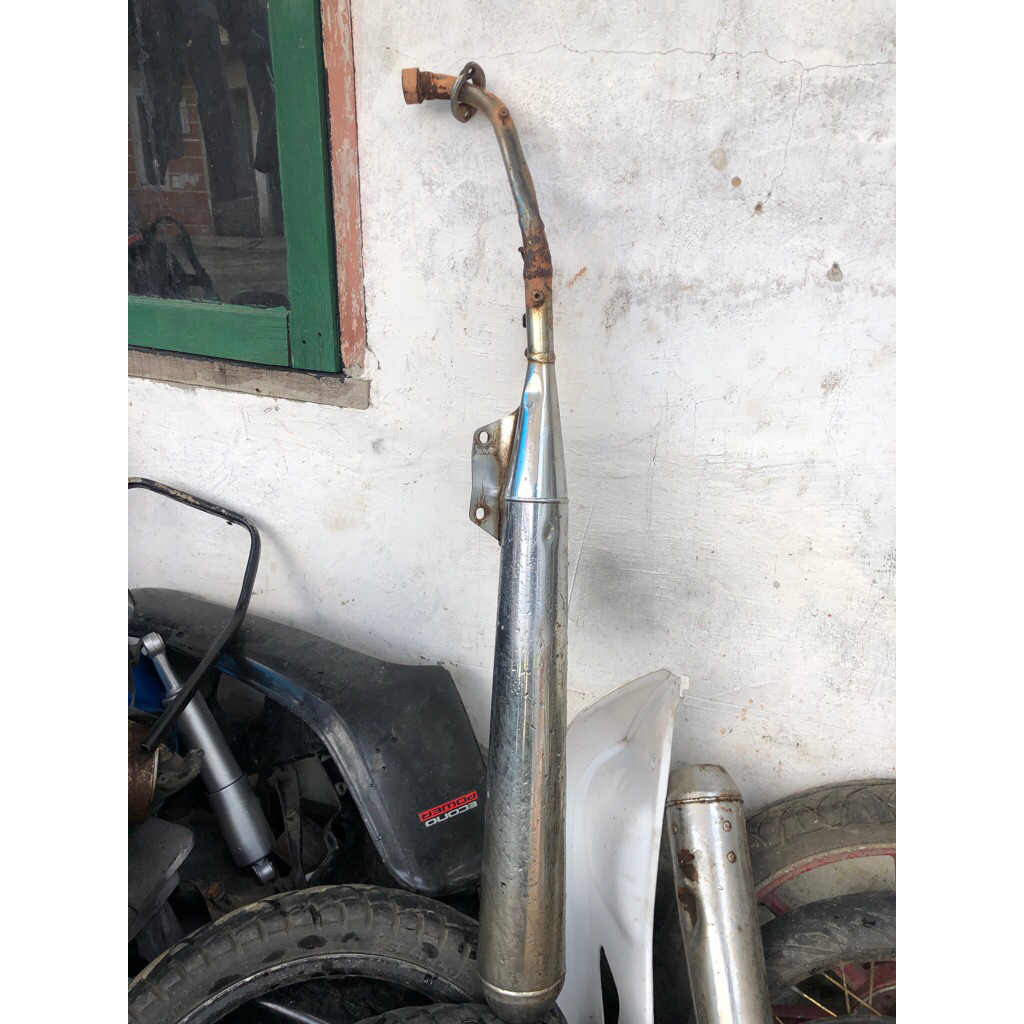Knalpot Original Astrea Grand Bulus legenda