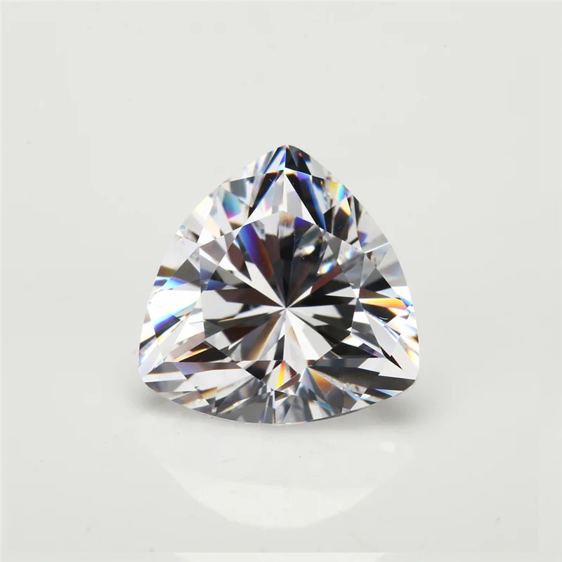 Batu Cubic Zirconia - 7A White Trilion Cut 5x5 mm