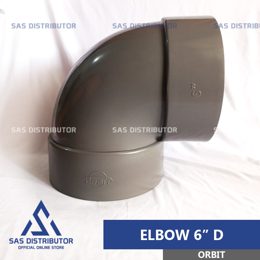 Knee 6" inch PVC Orbit / Keni 6" inch D / Elbow 6" PVC / Letter L 6" / Knie 6" inch / Keni Pipa 6"