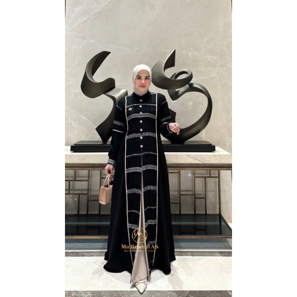 MADINAH DRESS GAMIS ORI NEW LUSY GAMIS TERBARU