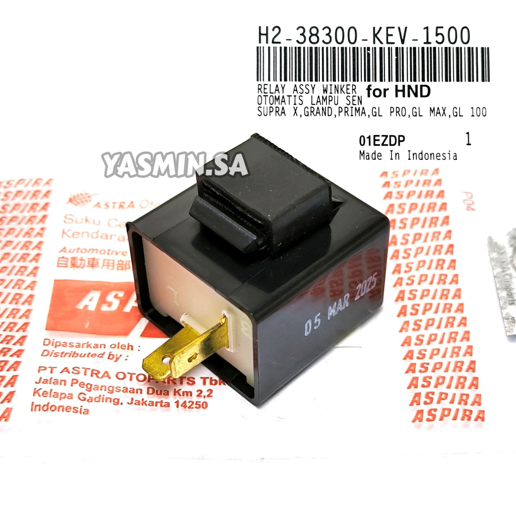 Flasher Relay 12V Sein Astrea 800 Star Prima Grand Legenda Supra GL Pro Max 100 Original Aspira