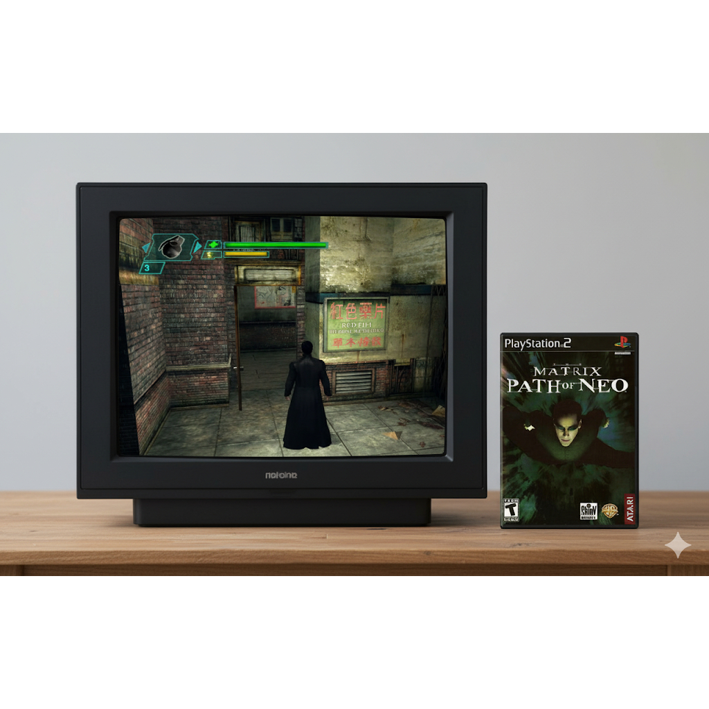 [ Game PS2 Playstation 2 ] The Matrix: Path of Neo