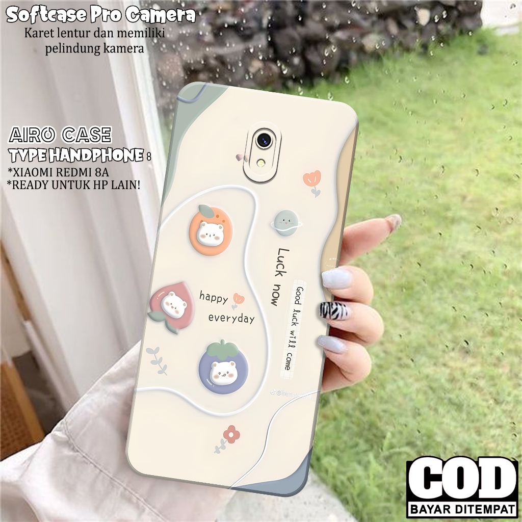 Case Xiaomi Redmi 8A - Softcase Xiaomi Redmi 8A - Fashion Case KARTUN - Casing Xiaomi Redmi 8A - Sof