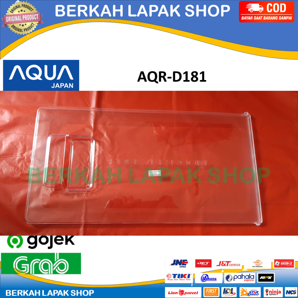 TUTUP FREEZER KULKAS AQUA 1 PINTU AQR-D181 AQR-D179 100% ORIGINAL