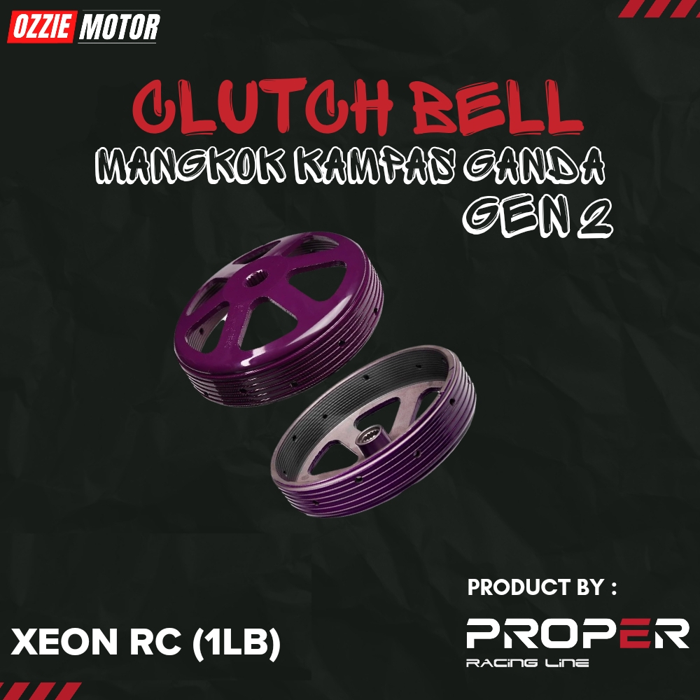 PROPER RACING LINE MANGKOK KAMPAS GANDA 1LB Xeon Rc Xeon GT 125 XEON KARBU 44D MANGKOK GANDA RACING 
