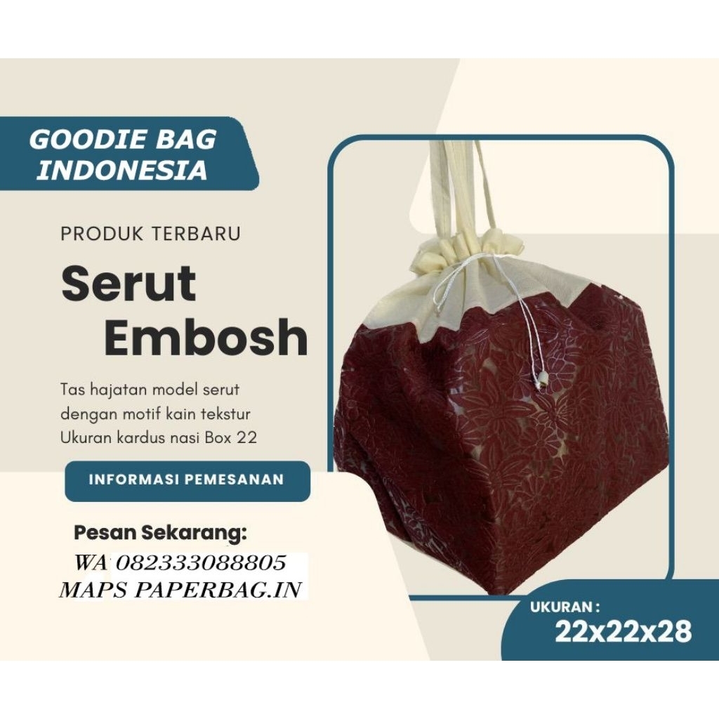 

Goodie Bag Serut Embosh