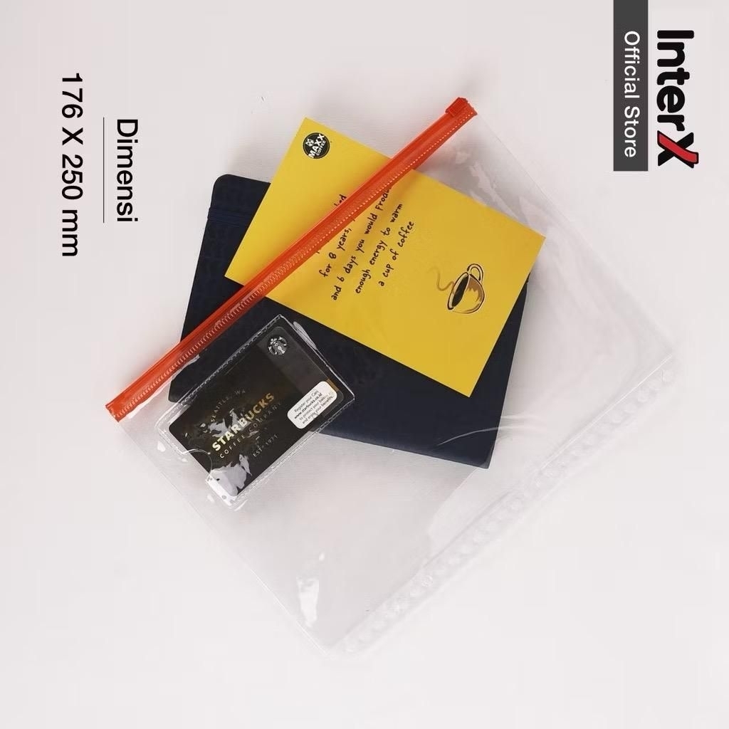 

MAP ZIPPER POCKET B5 ZPX-2402 INTER-X