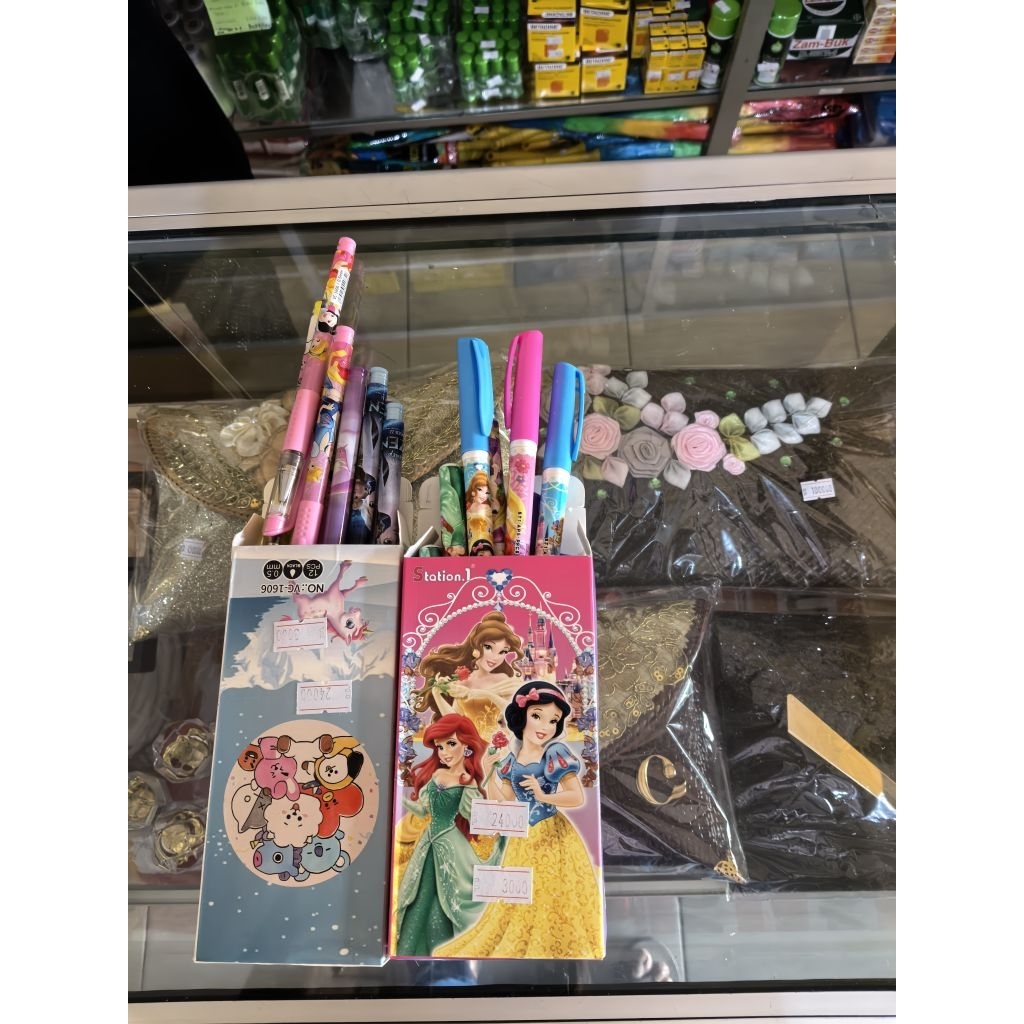 Pena Station 1 pena karakter anak anak (1pcs)