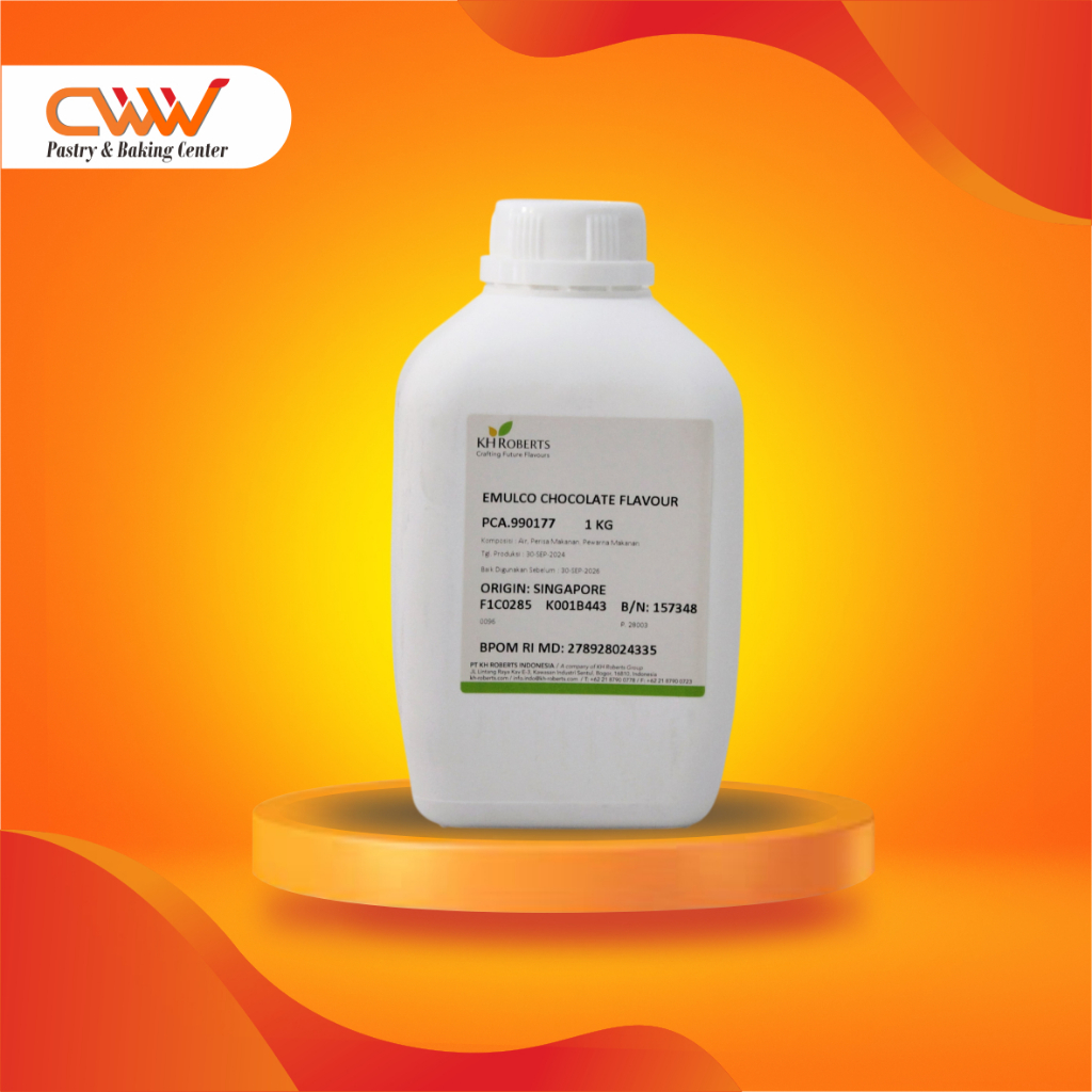 KH Roberts Singapore Pasta Coklat 1kg Perisa Pewarna Makanan Chocolate Premium Cake Kue Roti Es Krim