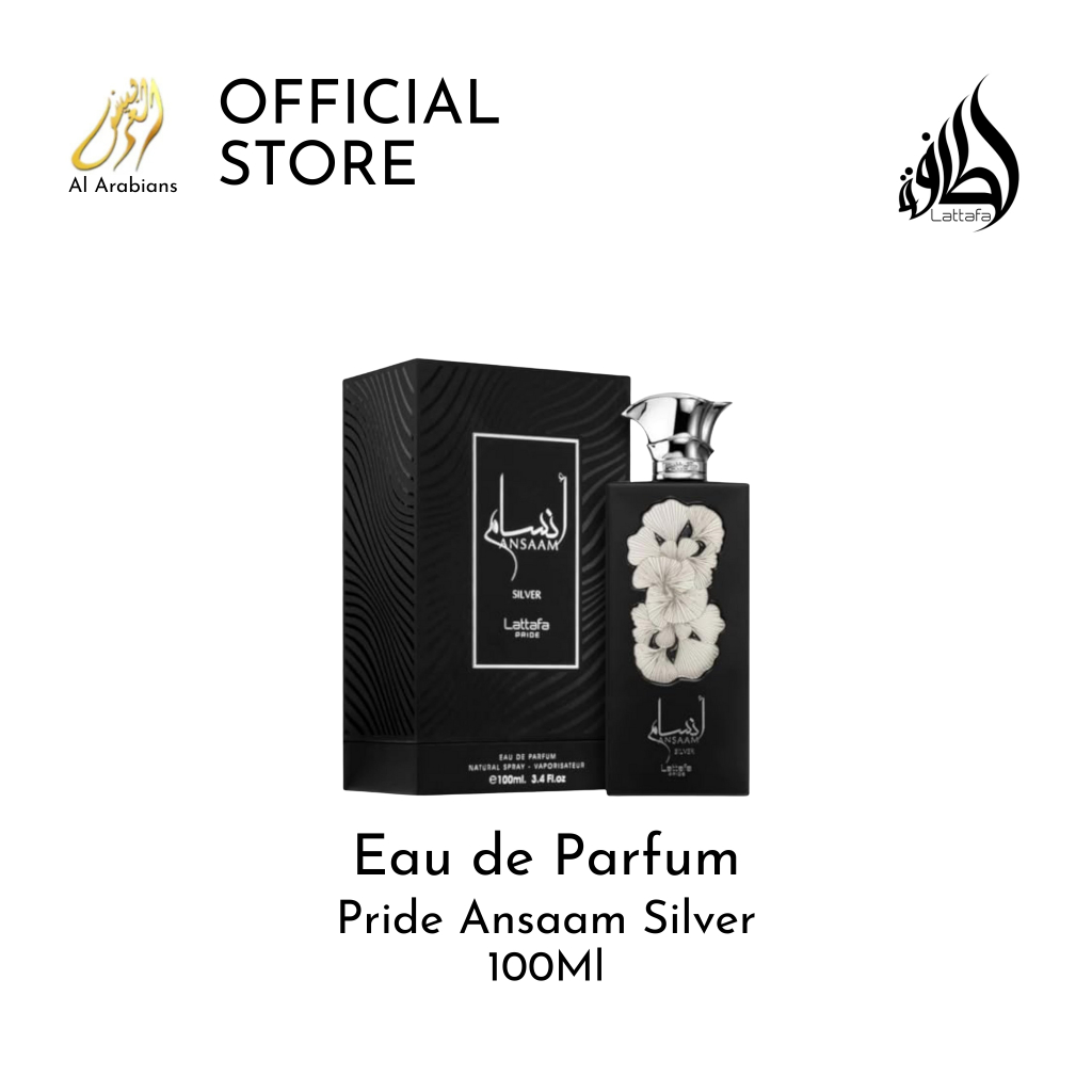 Lattafa Pride Ansaam Silver Eau De Parfum 100Ml