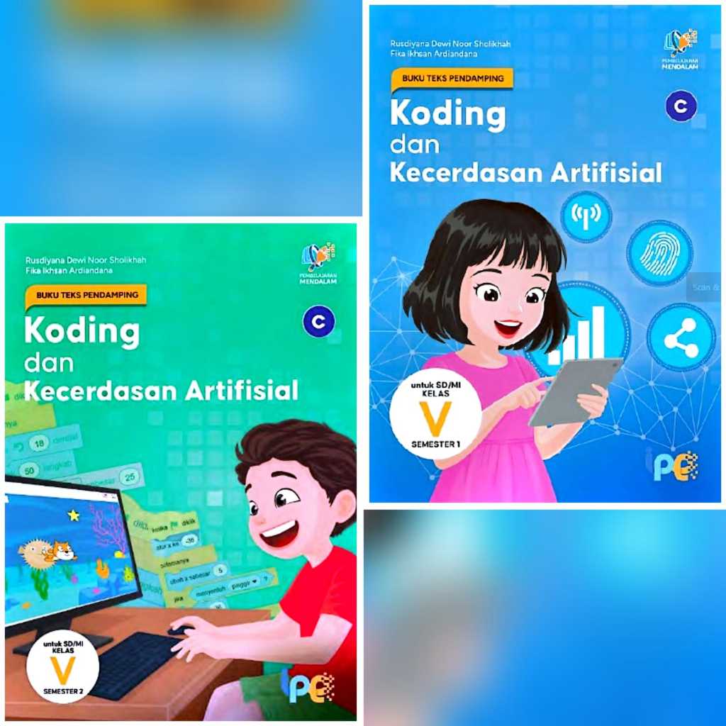 Koding dan Kecerdasan Artifisial SD/MI Kelas 5 Semester 1 dan 2 Intan Pariwara