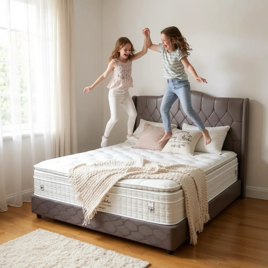 Matras Springbed King Arthur Central Pocket Latex Extra Plushtop