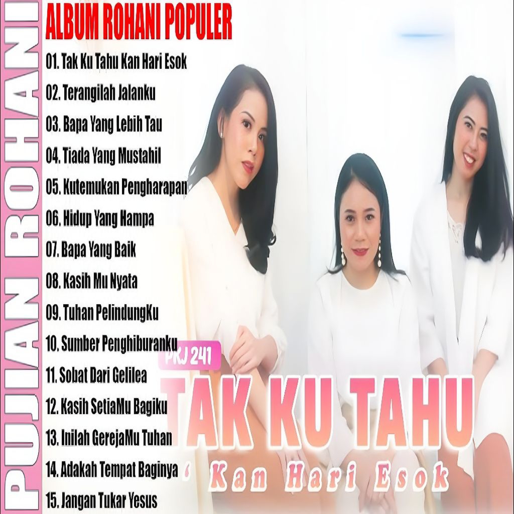 KASET LAGU ROHANI KRISTEN TERPOPULER - KASET CD LAGU ROHANI TERBARU - KASET LAGU WORSHIP - LAGU ROHA