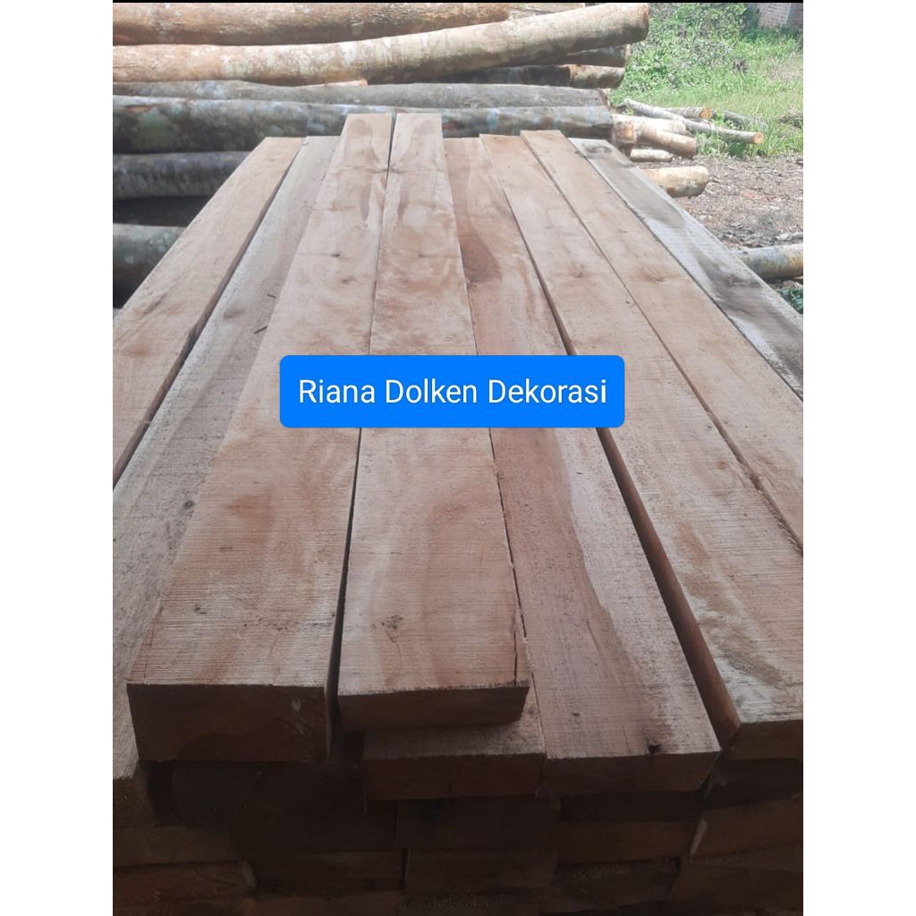 Kayu Balok Merahan, ukuran 6x12x200