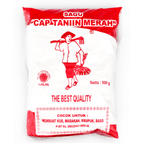 

Tepung Sagu Taniin Merah 500gr (Tapioca)