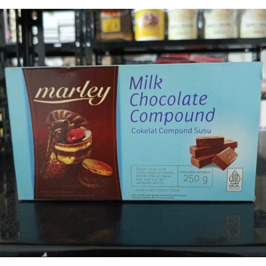 

MARLEY MILK CHOCOLATE COATING 250 GR
