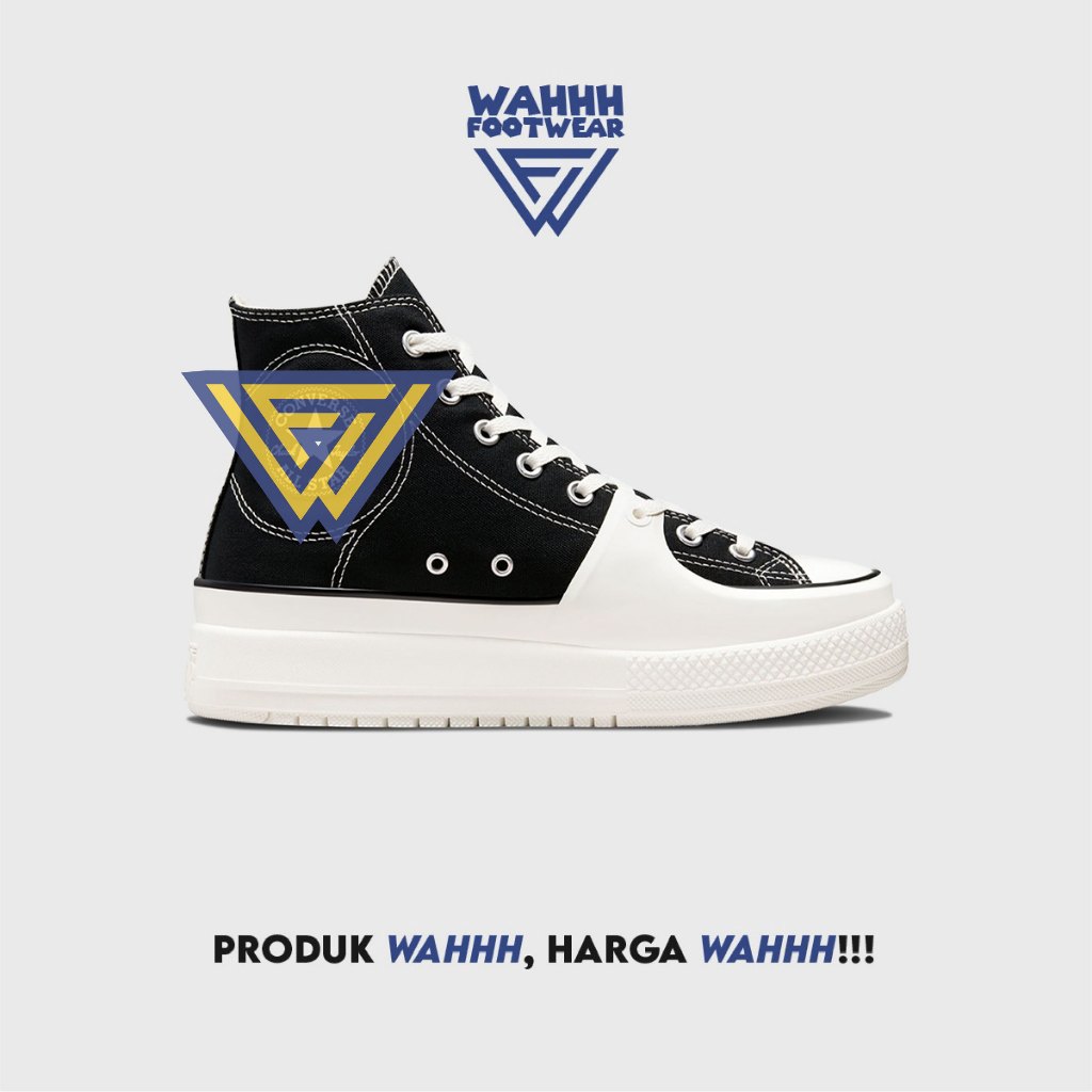 Converse Chuck Taylor All Star Hi Construct - Black White