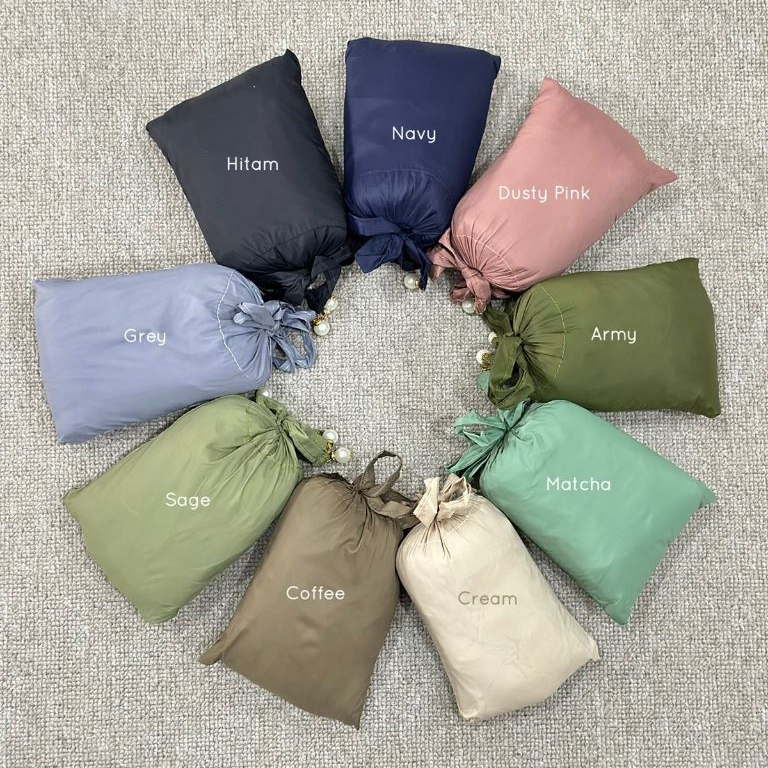 TERJAMIN Ayasha Hijab - Alika Mukena Travel Parasut Premium Kecil Simple **