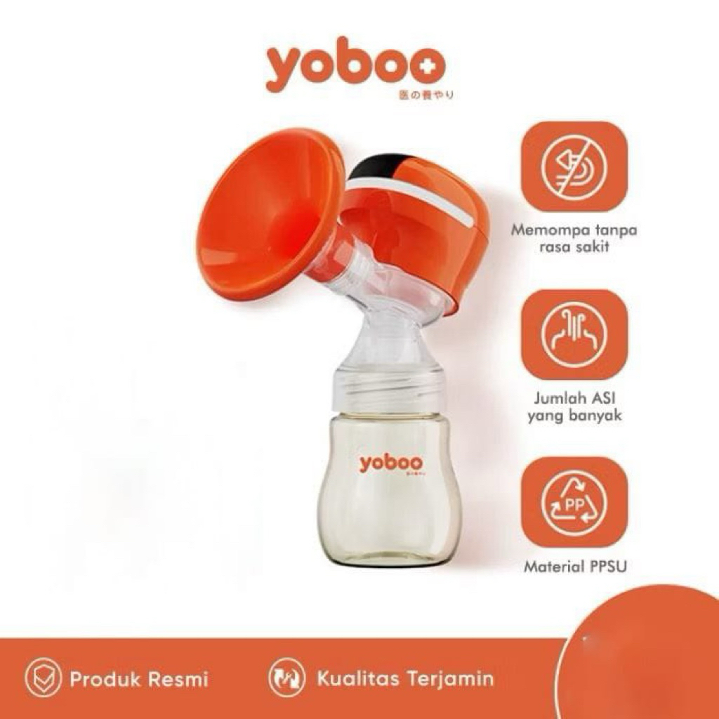 Yoboo Alat Pompa Asi Elektrik Otomatis/ Single & Handy Electric Breast Pump BPA