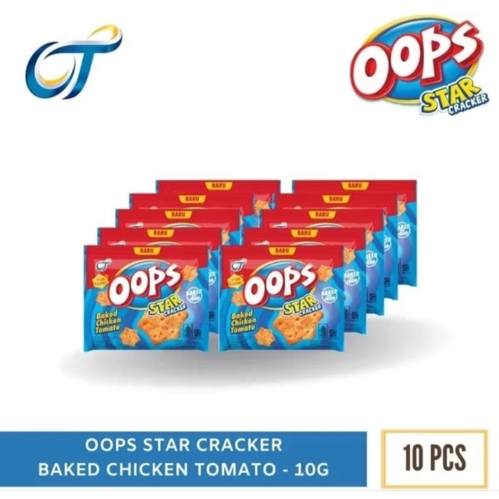 oops star crackers 1renceng isi 10pcs