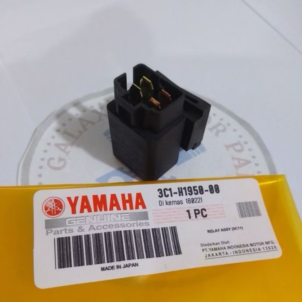 ORIGINAL YAMAHA RELAY KIPAS RADIATOR ORIGINAL YAMAHA VIXION, XABRE, R15/ RELAY SUB STARTER ASSY (3C1
