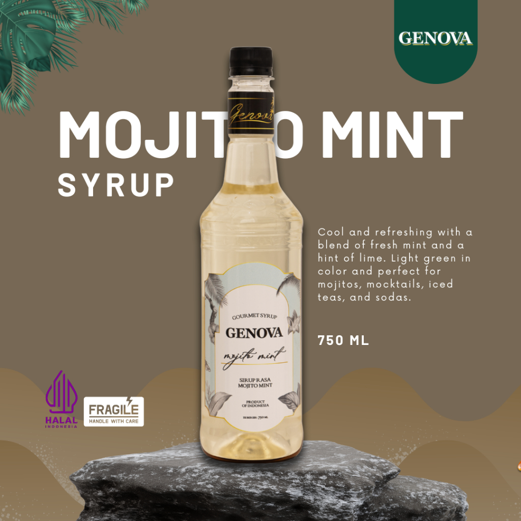 

Genova Mojito Mint Syrup 750ml