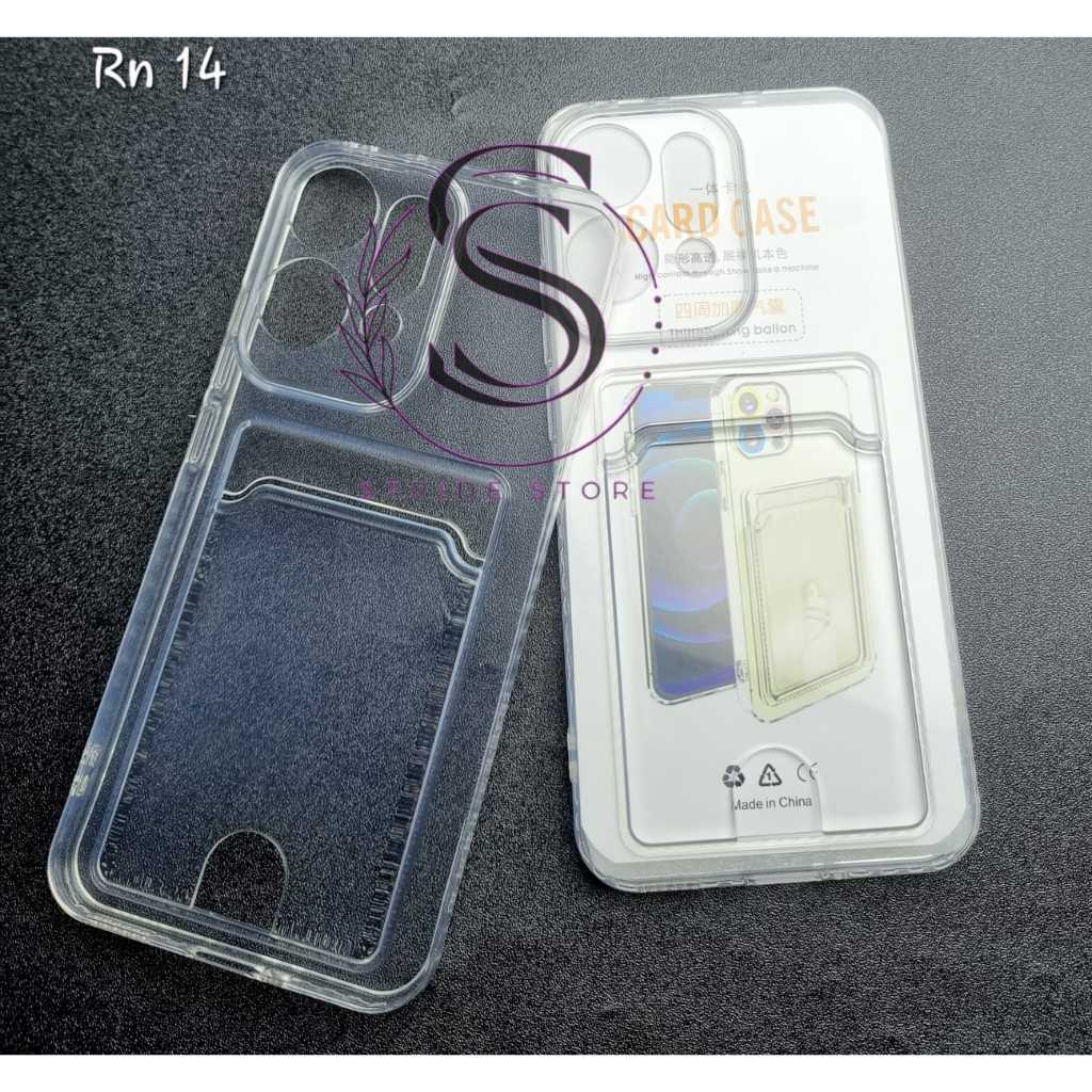 clear card oppo a5 4g 5g oppo a5x reno 14 5g reno 14 pro reno 14f soft case clear slot kartu case be