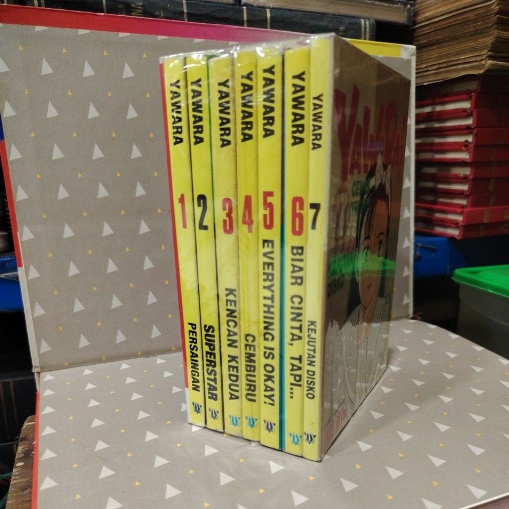 komik yawara 1-7 fullset by naoki urasawa