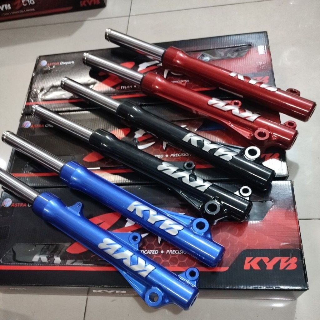 SHOCK DEPAN KYB SUSPENSION VARIO 125 150 BEAT SCOOPY GENIO ORIGINAL