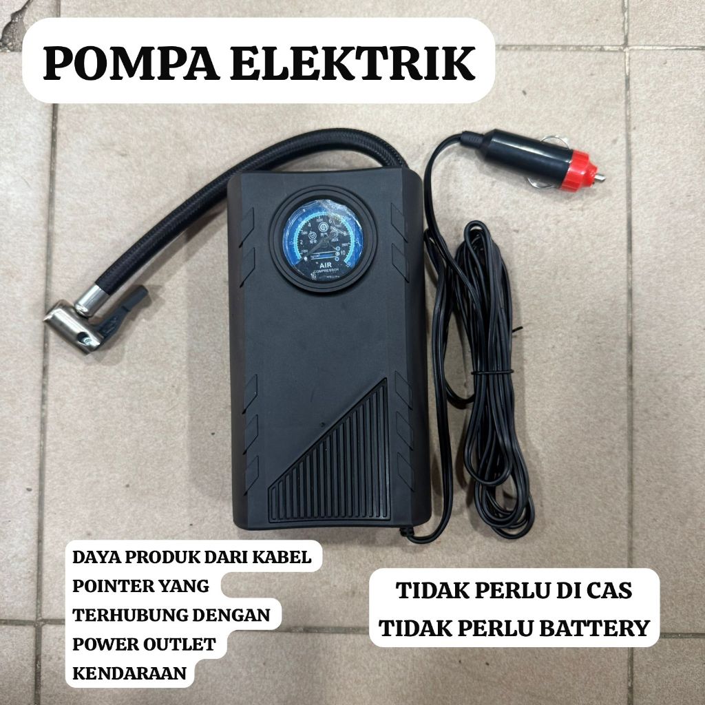 Pompa Elektrik Sepeda Motor Mobil