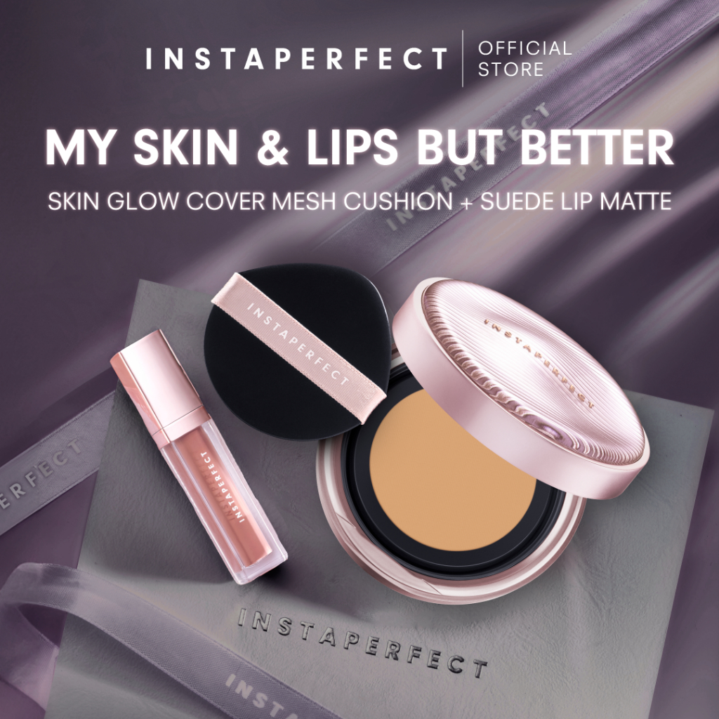 Instaperfect My skin & lips but better - real skin high coverage complexion, healthy glow, blurring,