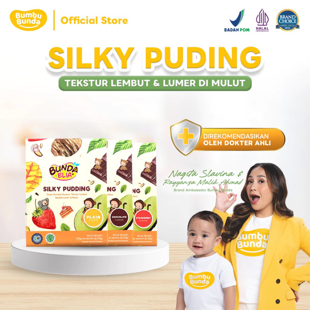 

Bumbu Bunda Elia Silky Pudding - Cemilan MPASI