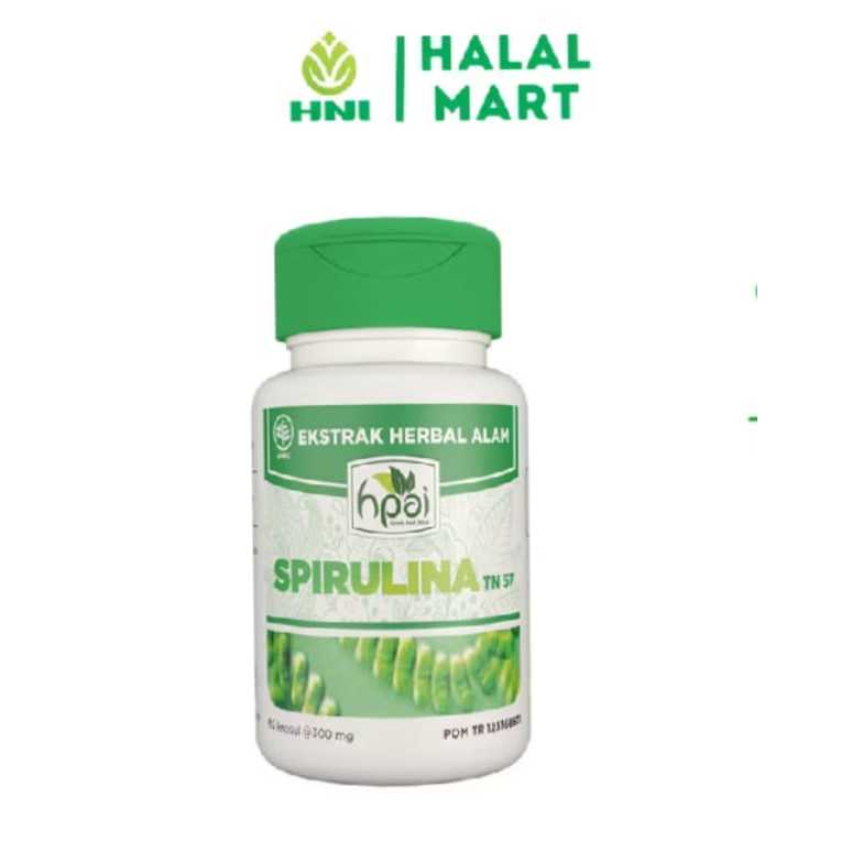 SPIRULINA - Suplemen kesehatan sumber klorofil - HNI HPAI ORIGINAL