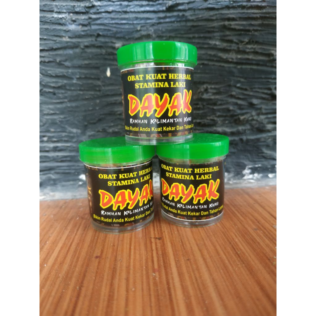 DAYAK herbal ramuan kuno warisan nenek moyang isi 4 kapsul