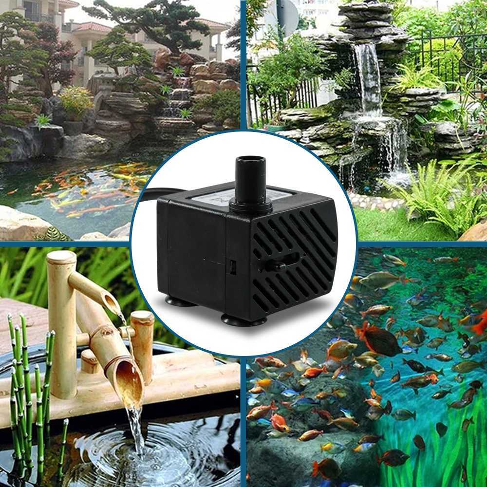 GL Pompa Air Akuarium Celup Aquarium Submersible Taffware 220-240V