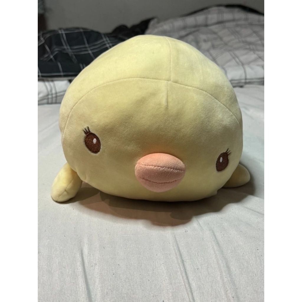 Boneka Bebek Kuning Halus Lembut Original Miniso