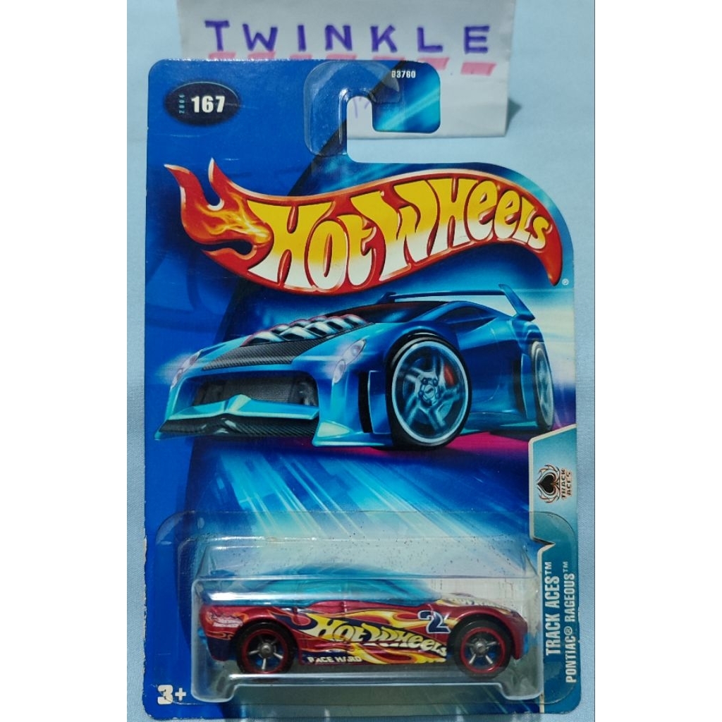 HOT WHEELS TRACK ACES PONTIAC RAGEOUS