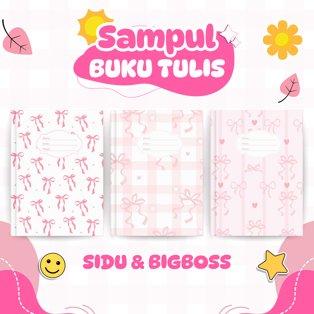 

Sampul Buku Aesthetic Murah | Cover Buku Sekolah Custom Bahan Art Paper