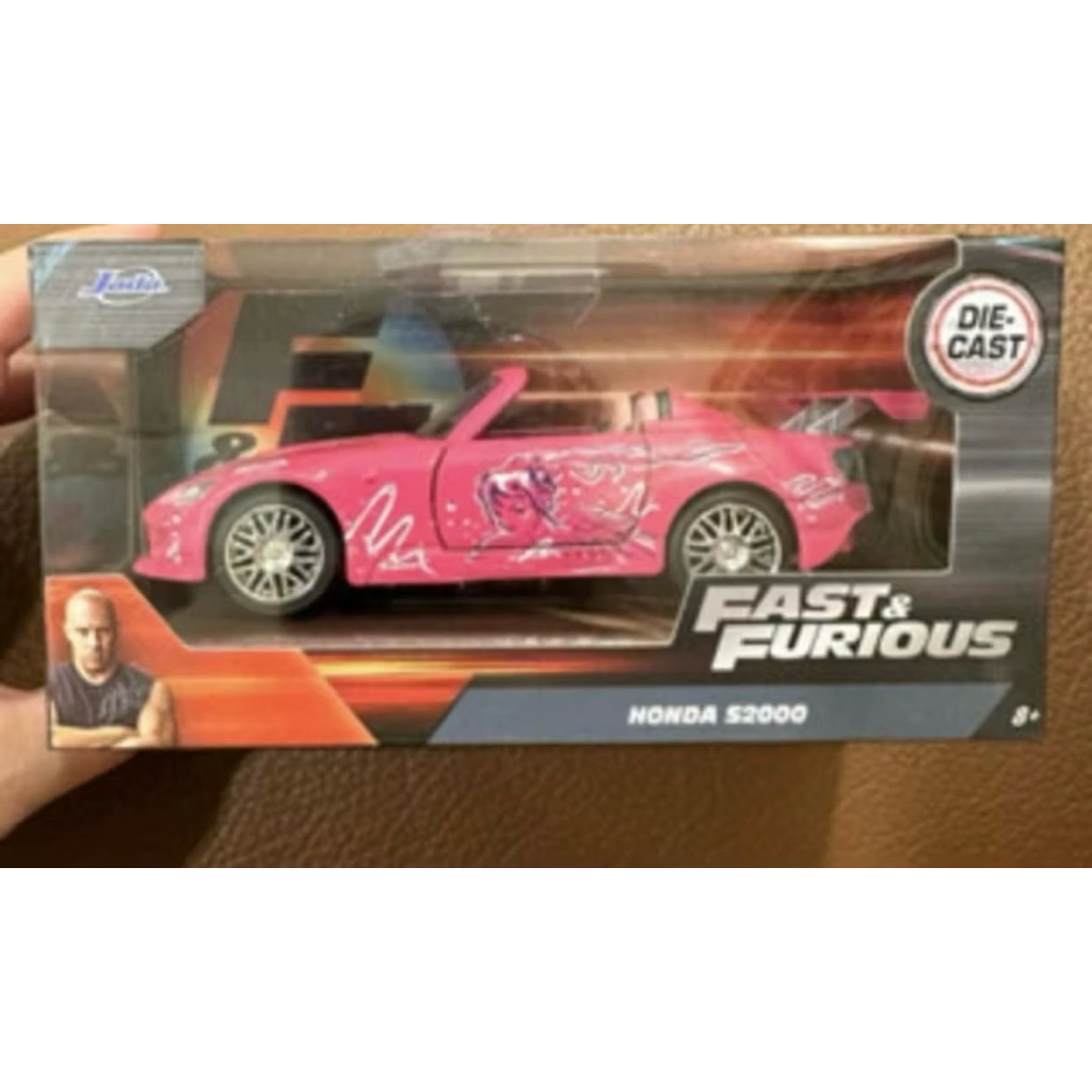 Jada Fast & Furious Honda S2000 Suki Pink 1:32