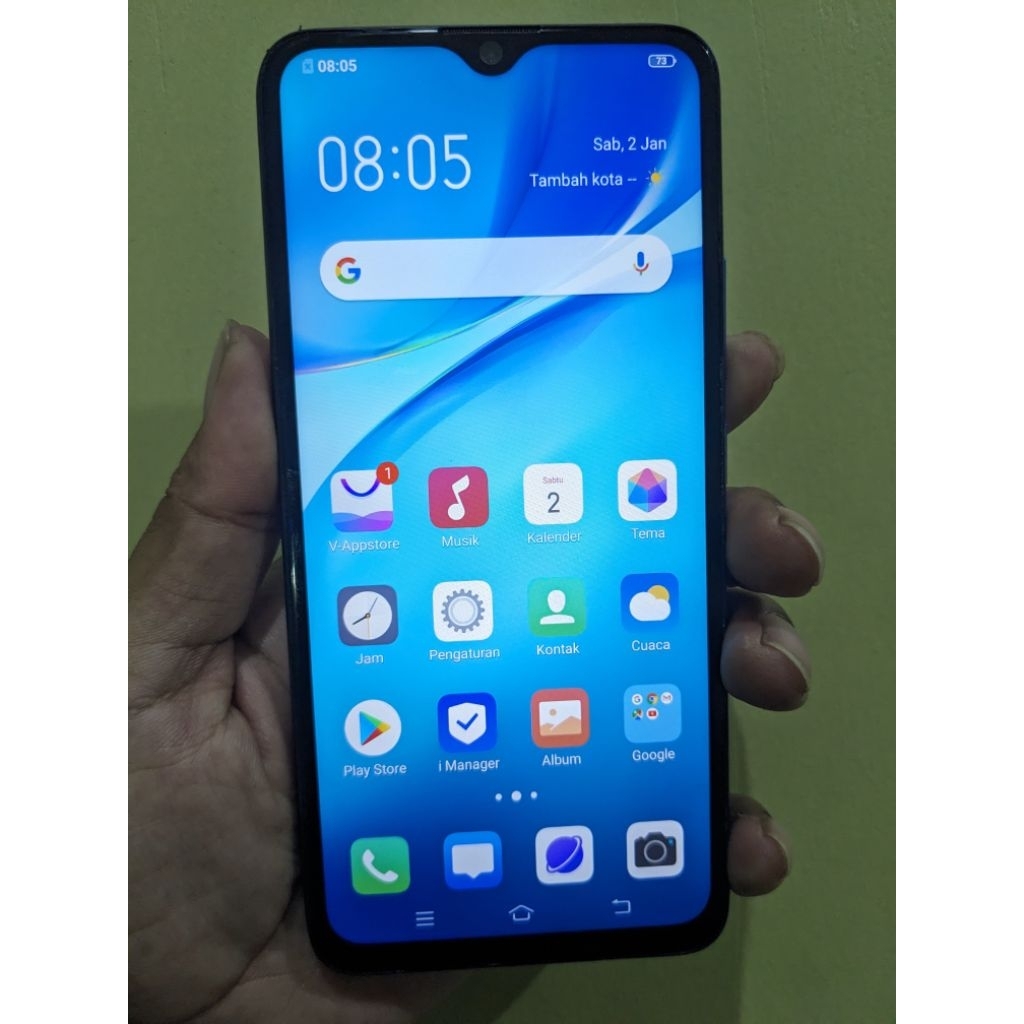 vivo y19 normal second berkualitas