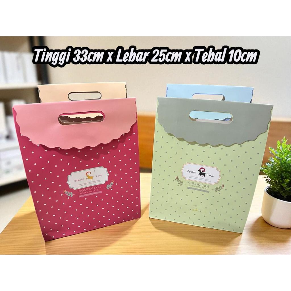 

TERMURAH PAPER BAG TUTUP ELEGANT / KERTAS KADO INSTANT / PAPERBAG MOTIF RANDOM / TAS KERTAS MOTIF KARAKTER KEREN