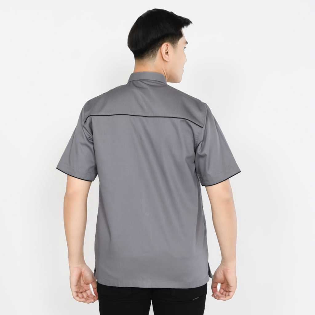 kemeja/Baju Lengan Panjang/Pendek/American Drill