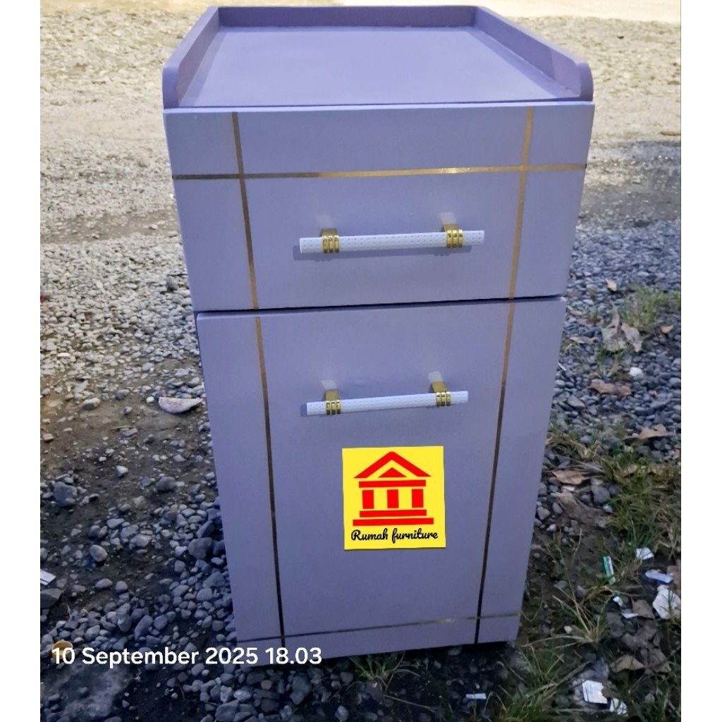 rak dispenser laci+rak piring