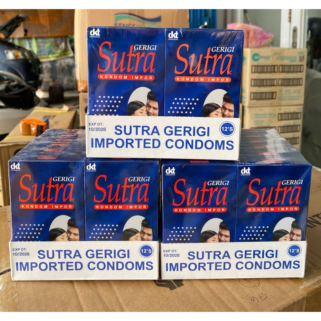 Sutra Gerigi isi 12 / Kondom Sutra Gerigi isi 12