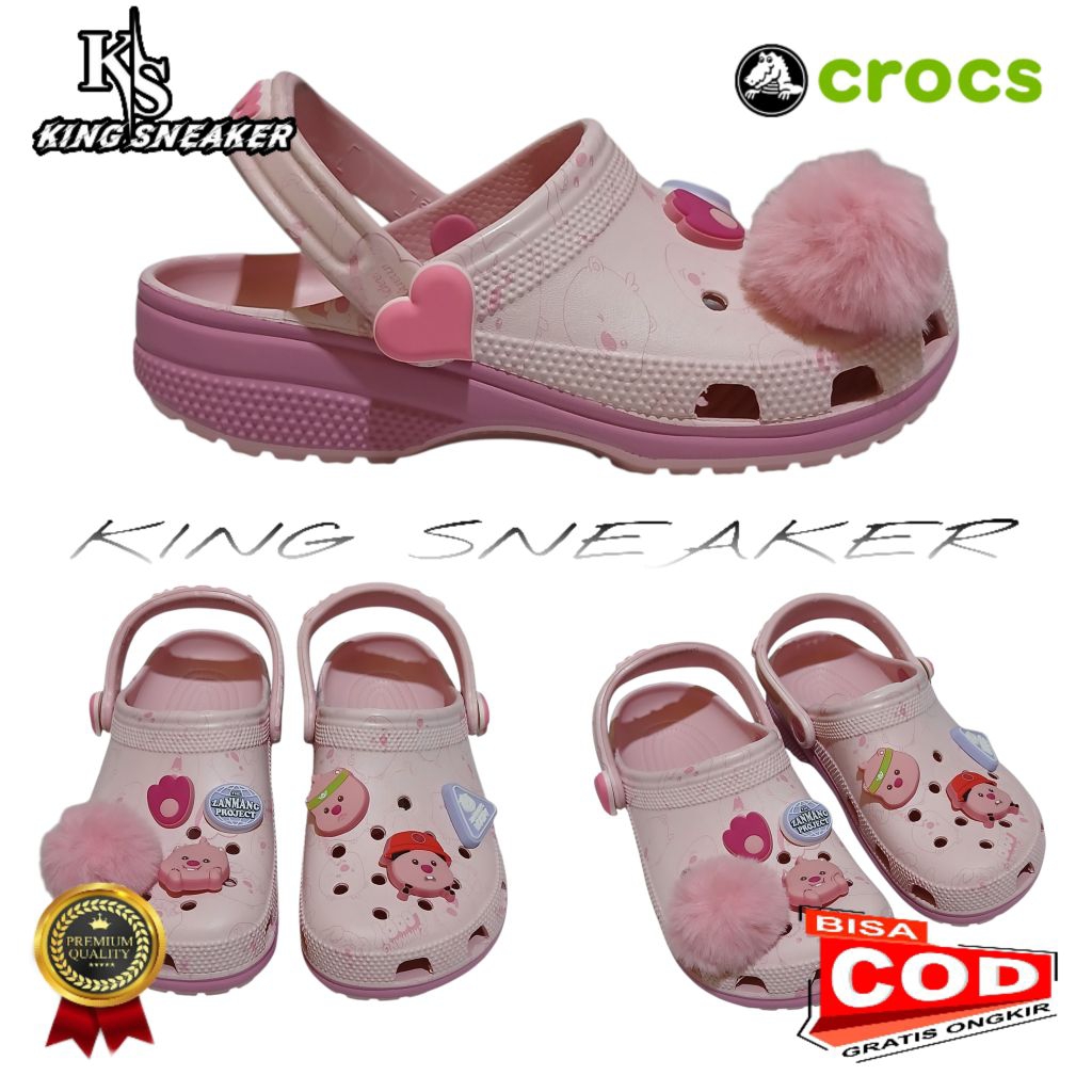 SANDAL CROCS LOOPY/SANDAL CROCS LOOPY/SANDAL CROCS DEWASA & ANAK-ANAK/SANDAL CROCS DEWASA/SANDAL CRO
