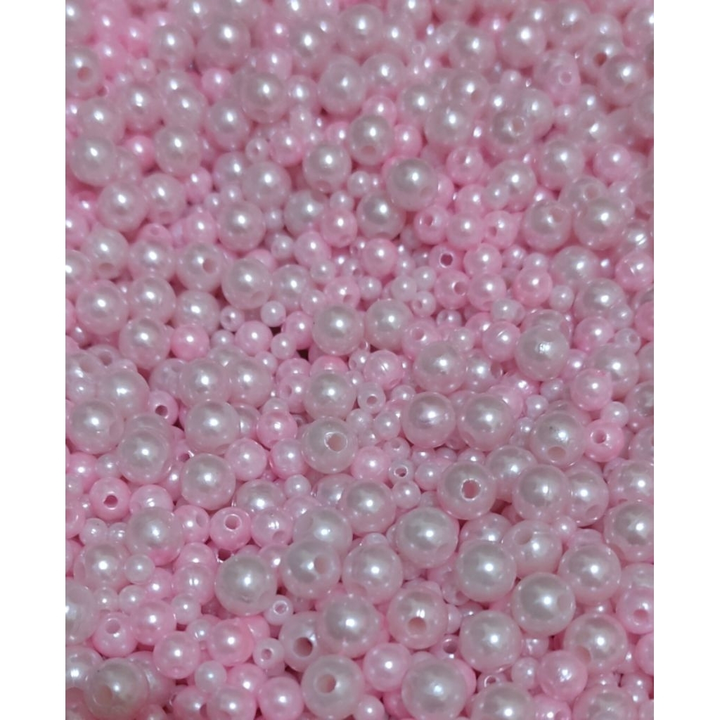 mutiara ringan mix 25gr  / mix mutiara / mutiara tabur / mutiara tabur / Payet tabur / Payet leher