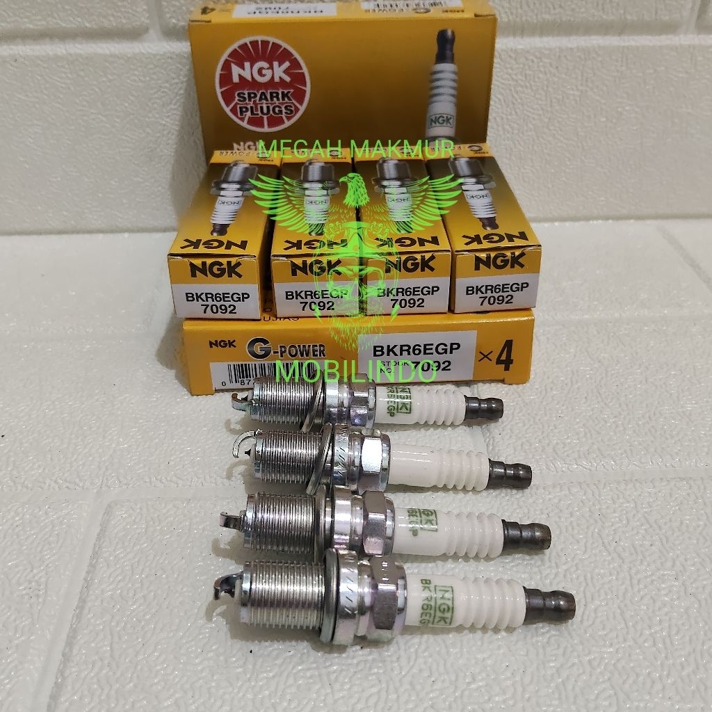 BUSI IRIDIUM NGK VIOS GEN1 ALL NEW VIOS YARIS BAKPAO LELE LIMO ORIGINAL BKR6EGP