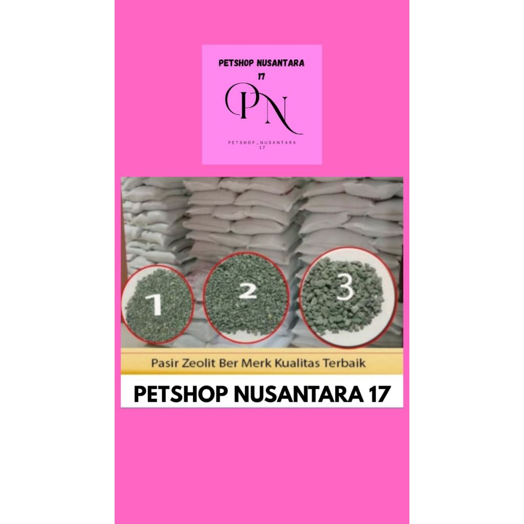 PASIR KUCING/ PASIR ZEOLIT/ PASIR KUCING MURAH