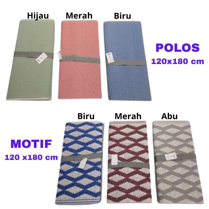 Tikar Anyam Plastik Lipat Portable Serbaguna || Tikar Anyam Plastik Lipat Serbaguna SWAN