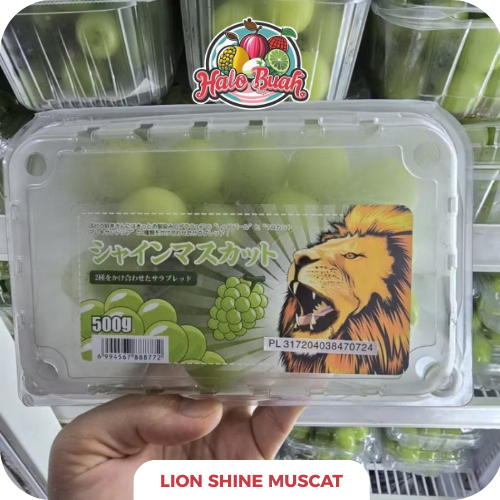 

Anggur Shine Muscat 500g Segar